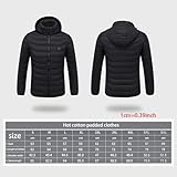 Zoom IMG-1 inverno elettrico giacca riscaldata unisex