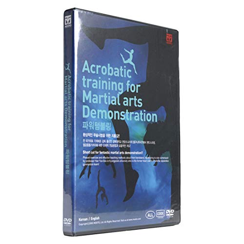 MOOTO Korea Taekwondo DVD Title Acrobatic Training Power Tumbling DVD Martial Arts Gym School Academy Education