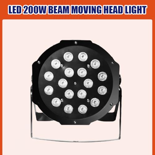 KAVRA 1Pcs/2Pcs Led Mini Par Light DMX Stage Lights for Ktv Party Dj Wedding Disco Concert Effect Light (2Pcs Lights)