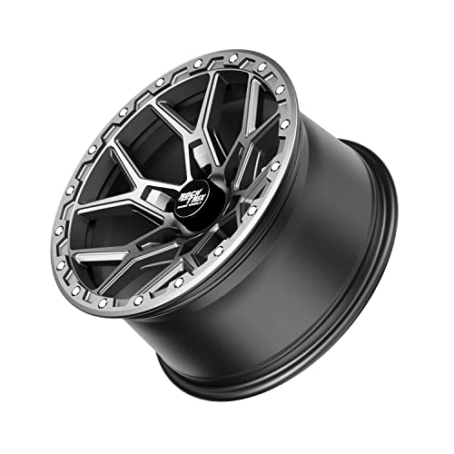 Rocktrix Rt107 20 Inch Wheel Compatible With Chevrolet Silverado 1500 Tahoe 6X5.5" (6X139.7) Bolt Pattern, 20X9 (+12 Offset, 5.5 Backspace), Gunmetal, Also Fits Gmc Sierra 1500 And 2019+ Ram 1500 #TOP3