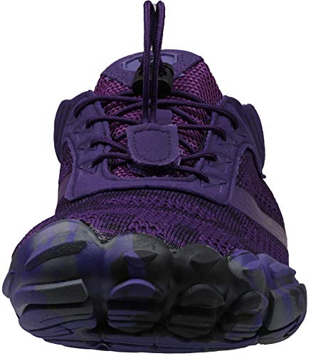 Joomra Womens Barefoot Road Running Shoes Size 8.5 Minimalist Wide Camping For Ladies Zero Drop Fitness Jogging Athletic Hiking Trekking Toes Workout Trail Sneakers Purple 39 #TOP3