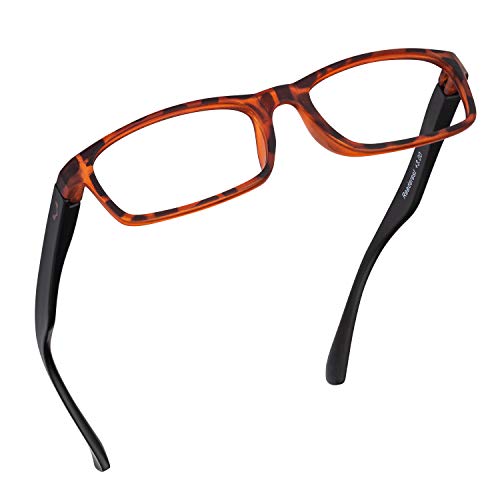 Readerest Blue Light Blocking Reading Glasses (Tortoise/Black, 2.00 Magnification)