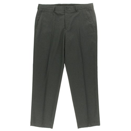 Van Heusen Men's Premium No-Iron Straight-Fit Flat-Front Dress Pant