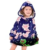 GEULAY Wearable Blanket Hoodie - Glow in...