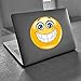 1 pegatina-Smiley smile XL | kfz_298 I redonda Ø 20 cm I...