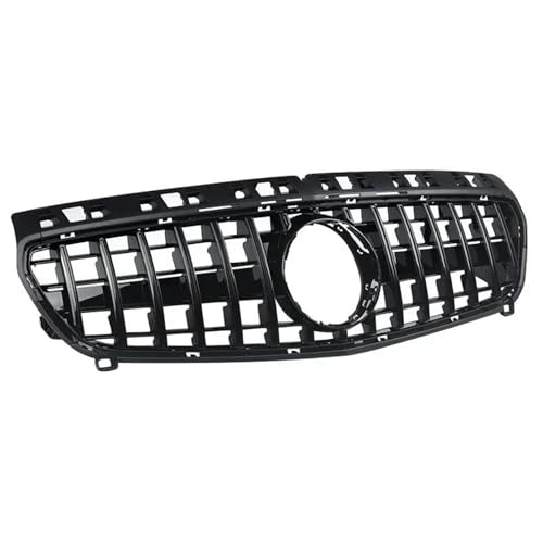 Grille d'admission d'air style GTR diamant avec finition chrome pour W176