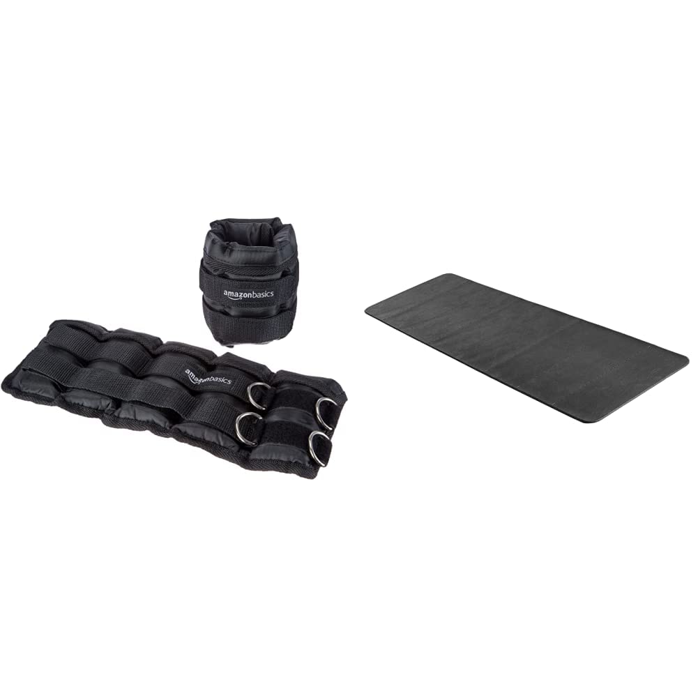 AmazonBasics Adjustable Ankle Weight 1.3 KGS x 2 & Folding Puzzle