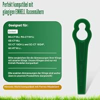 100 Rasentrimmer Ersatzmesser Aus Kunststoff, Robuste Kunststoff, 83mm – Ansicht 8