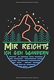  Mir Reichts Ich Geh Wandern: Wanderkalender 2021. Kalender für Abenteurer und Wanderer. Perfekt zum eintragen für wichtige Termine und Notizen. Dieser ... eignet sich für Wanderfreunde und Bergsteiger