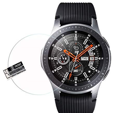 ARMOUR GUARDS 9H Screen Protector Guard | Tempered For SAMSUNG Galaxy Watch (4.6CM) Smart Watch Full Screen Coverage (Except Edges) With Installation Kit (Transparent) - PACK OF 3 (B0888TFY9H) Amazon Price History, Amazon Price Tracker