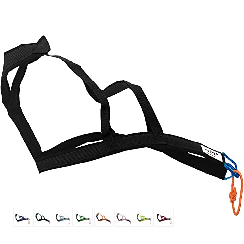 Slider Ultra Zuggeschirr für Schlittenhunde I Schwarz Größe M I 23-27 kg I Powered by Alaskastore.de
