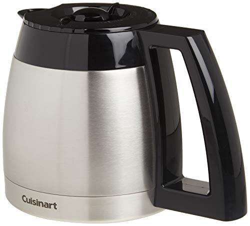 Cuisinart DCG-600RC 10-Cup Replacement Thermal Carafe with Lid, Compatible with Cuisinart Coffeemakers, Stainless Steel Cuisinart DCG-600RC 10-Cup Replacement Thermal Carafe with Lid, Compatible with Cuisinart Coffeemakers, Stainless Steel