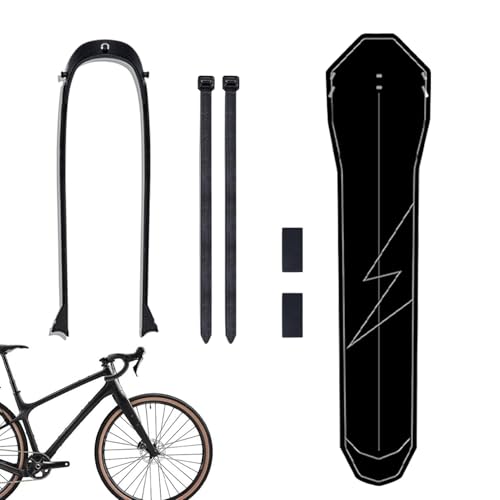 Huayeex Guardabarros trasero para bicicletas | Cubierta de salpicaduras de bicicleta eléctrica - Guardabarros ajustables para salpicaduras de agua para bicicletas de carretera