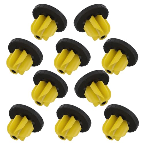 ROMISBABA - ROMISBABA 10pcs Universal Heavy Duty Motorbike Gas Tank Caps with Ventilation Motorbike Fuel Oil Filler Cap Replacement for Petrol Diesel Engines Outdoor Use