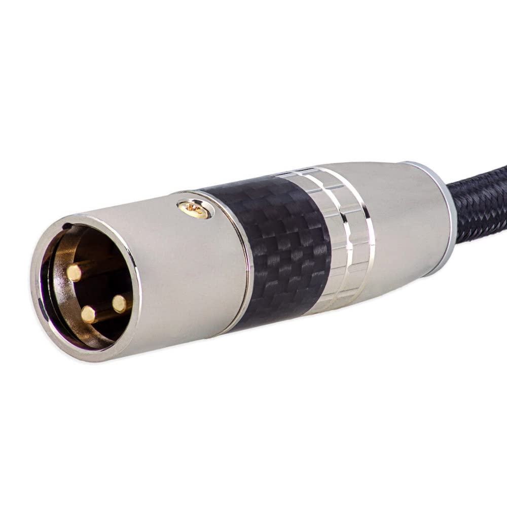 XLR 3 Pin Kabel/XLR Stecker auf XLR Buchse Audio Hifi Boxen Lautsprecher Mikrofonkabel DMX OFC-Kupfer (3)