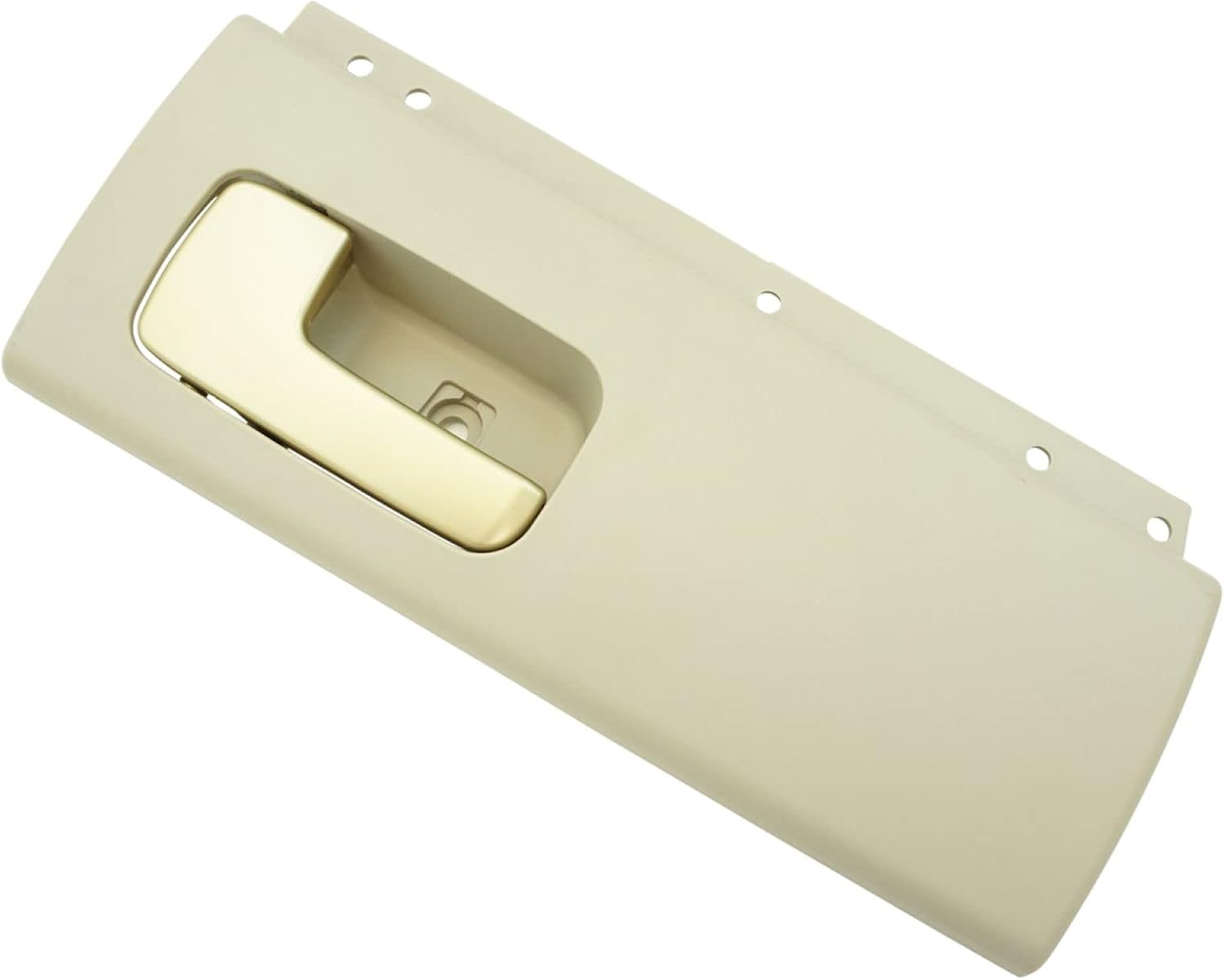 TRQ Rear Interior Door Handle LH & RH Kit Pair Beige & Gold for Lincoln Town Car