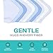 Spasilk Washcloth Wipes Set for Newborn Boys and Girls, Soft Terry Washcloth Set, Pack of 10, Blue