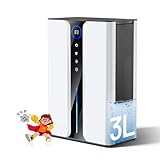 【Amazon.co.jp限定】除湿機 小型 大容量3L【睡眠モード&ハイブリッド式＆20-28畳】除湿器 強力除湿 衣類乾燥 タイマー付き 満水自動OFF 5色ライト 集塵フィルター 部屋干し エアフィルター 湿気取り カビ対策 梅雨対策 コンパクト 静音 省エネ 節電 リビング/寝室/脱衣所/台所/押入れ/トイレ/クローゼット ハイブリッド式 取扱説明書 PSE認証済