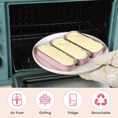 Save 29% on 100-Pack Disposable Mini Cake Pans with Lids - Image 4