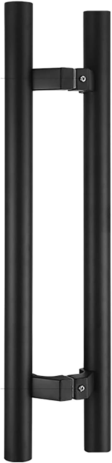 Poignée de porte de grange coulissante en acier inoxydable au design épuré