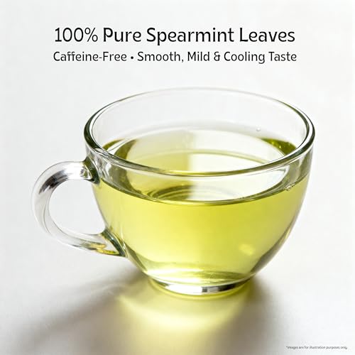 Image of Celest Spearmint Tea 50 Tea Bags - Pack of 3 | Herbal Tea for PCOS Support & Facial Hair Care | Caffeine-Free