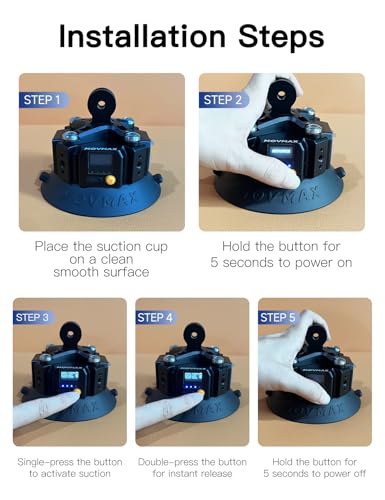 Brazo de cuchilla para DJI Pocket 3 soporte ventosa GoPro Insta360 4
