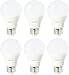 AmazonBasics 40 Watt Equivalent, Soft White, Dimmable, A19 LED Light Bulb | 6-Pack