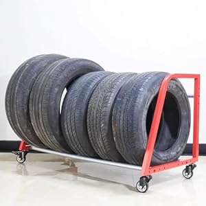 Generic Reifenständer mit Rollen für 4-5 Reifen