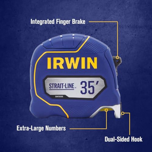Cinta métrica Irwin con control de retracción para evitar golpes 2
