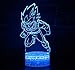 Produktbild 3D LED Lampe Nachtlicht, CKW 7 Farben Wählbar Dimmbare Touch Schalter Nachtlampe für Kinder Weihnachten Geburtstag beste Geschenk Spielzeug (Dragon ball 8)