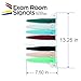 Kull Industries Exam Room Flags, Medical Door Flags for Doctor Offices, Hospitals, Clinics, Easy Identification, Durable, Reliable Room Status Sign, Designer Colors, 8 Flag System, 7-Inch