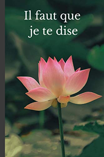 Il faut que je te dise: Pour parvenir à se réconcilier plus facilement, livre pour se donner une seconde chance. 50 pages, 24 pages guidées, et 16 pages à remplir librement. (French Edition)
