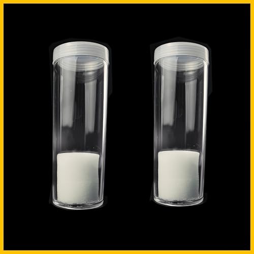 Tubos transparentes para monedas 32mm, pack de 10 miniatura 5