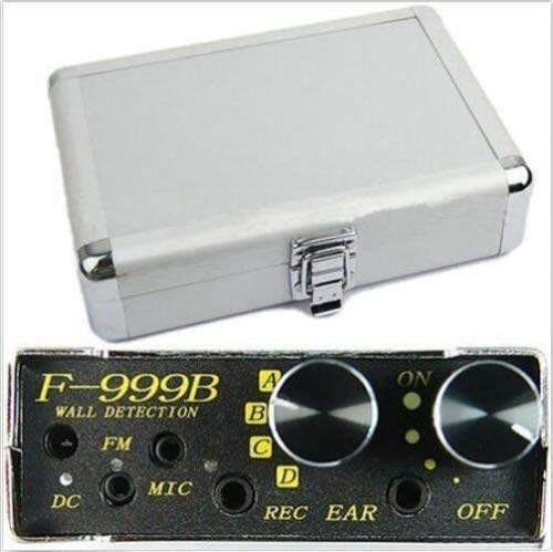 F999B Super Sensitive Ascolta Thru-Wall Contatto/sonda Microfono Amplificatore Sistema