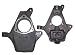 QSA 2" Drop Spindles. Compatible with 1999-2007 GMC Sierra 1500 2WD / 4WD / AWD (2007 MUST have Classic Body Style)