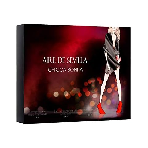 Set de Fragancia Chicca Bonita Aire de Sevilla con EDT, Crema Hidratante y Gel Exfoliante de Instituto Español Cover