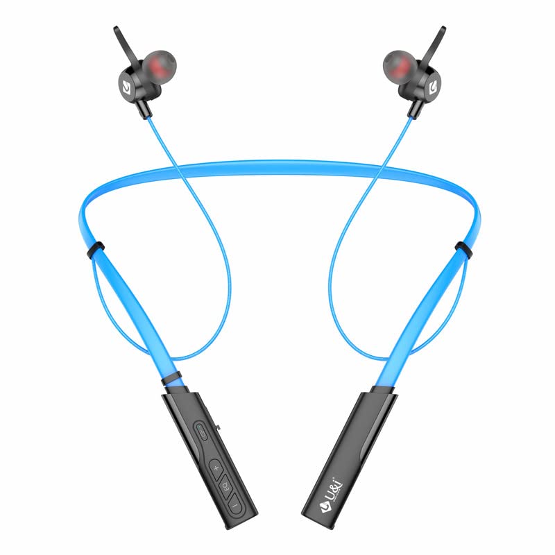 Image of U&I Melody 48 Hrs Battery Backup Bluetooth Neckband with Sound Equalizer, Quick Charge and Media Control