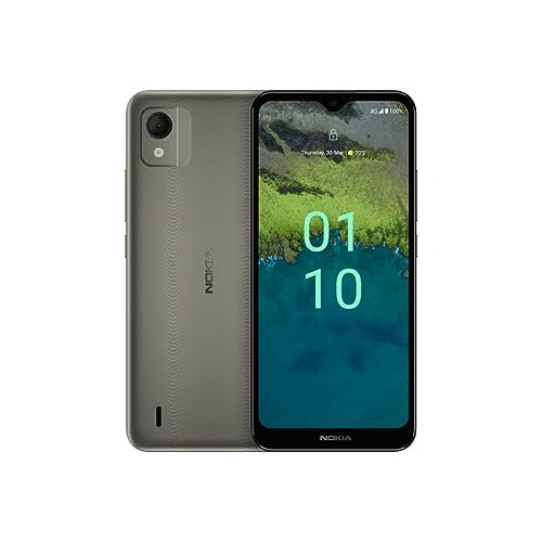 Image of EmBed Matte Fiber Display Guard for Nokia C110 - Unbreakable, Ultra-Thin, Lightweight Matte Finish Screen Protector with Easy Installation Kit