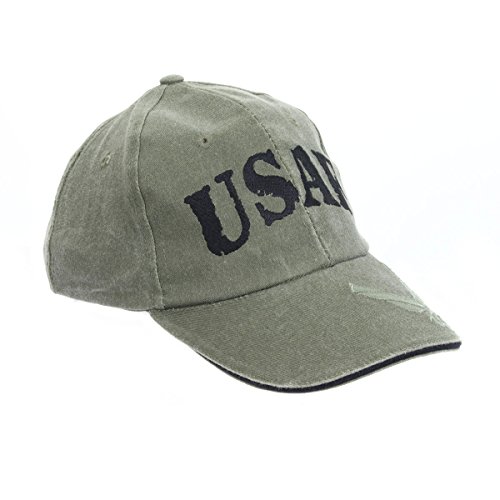 Epic Militaria Gorra de béisbol verde USAF Cover