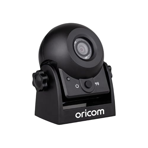 Oricom WRC001 IPX6 Wireless Reversing Camera with Magnetic Base - App, Infrared night vision, Colour Day View, Waterproof IPX6, USB Charging, Range, Car, Van