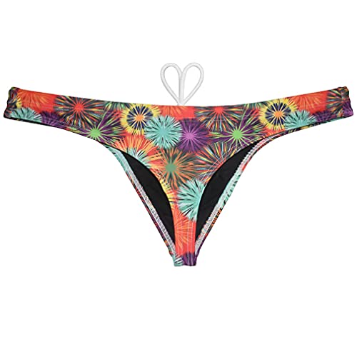 OROCOJUCO Sport Mens Print Thong Swimsuit Contour Pouch Bikini Swimwear Board Surf Short Trunks Swim Tangas3