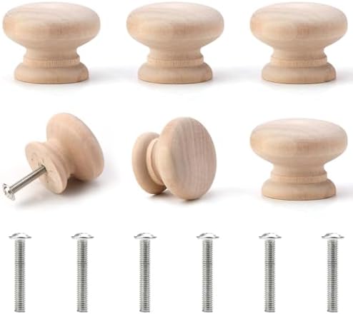 4 Pcs Kitchen Cabinet Knobs Mushrooms Drawer Dresser - View #7