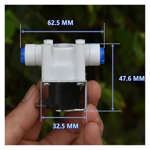 Électrovanne d'eau NC 24V DC filetage 2/8 pouces lot de 10 interrupteurs électriques