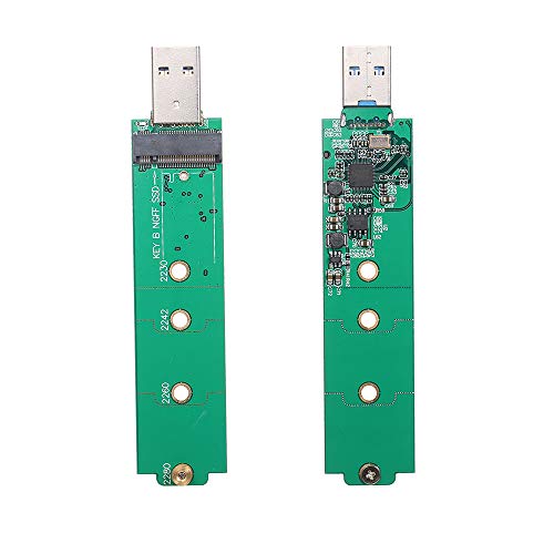 Andoer USB3.0 Type-A NGFF (M.2) SSD Enclosure 5 Gbps Faster Data Transfer Portable Solid State Drive