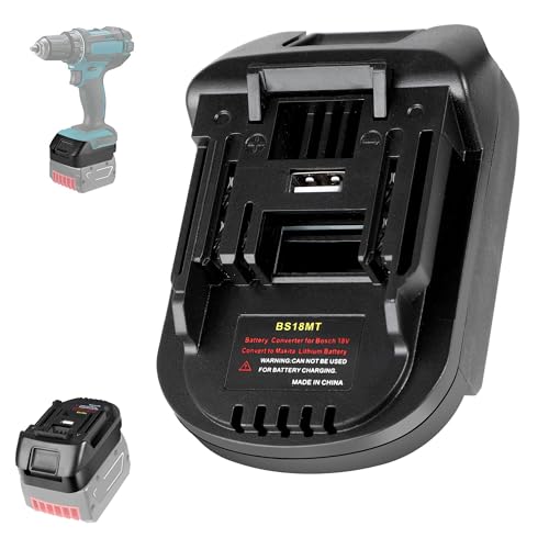 Adaptateur de batterie Bosch 18 V GBA convertisseur pour outil Makita 18 V