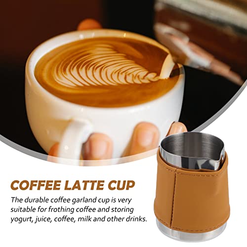 HEMOTON 3 Pcs Café de Aço Inoxidável Café Com Latte Chique Leite Batedor Com Ponta Pontiaguda (Amare