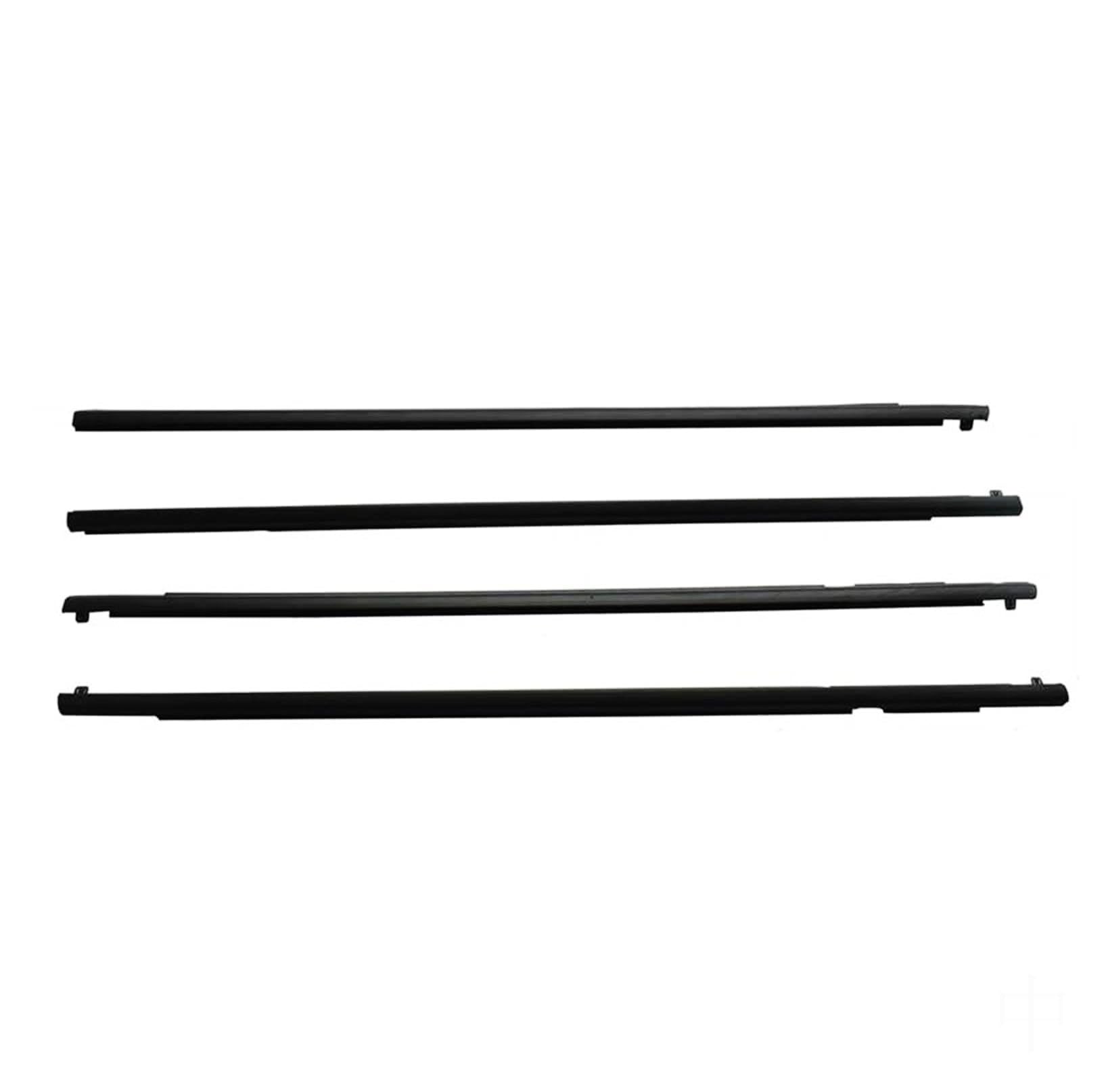 for Mazda for 6 2004-2012 4Pcs Window Weatherstrip Seal Beltline Molding