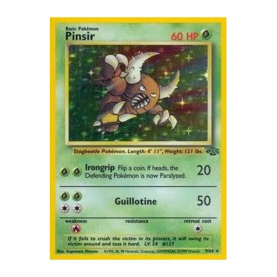 Pokemon Singles - Pinsir - 9/64 - Holo Rare - Malta | Ubuy Pokemon Singles - Pinsir - 9/64 - Holo Rare - Malta | Ubuy