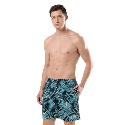 Image of Speedo Men's Recycled Polyster Printed Leisure Watershorts