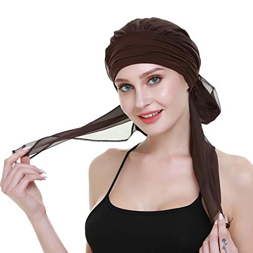 Chemo Headwear Turbans for Women Long Hair Head Scarf Headwraps Cancer Hats product thumbnail 17